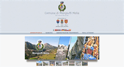 Desktop Screenshot of comune.mongiuffimelia.me.it